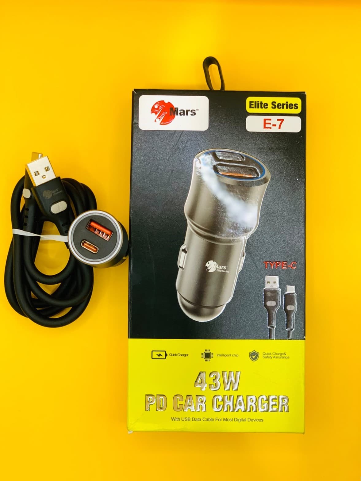 E-7 43w Car Charger