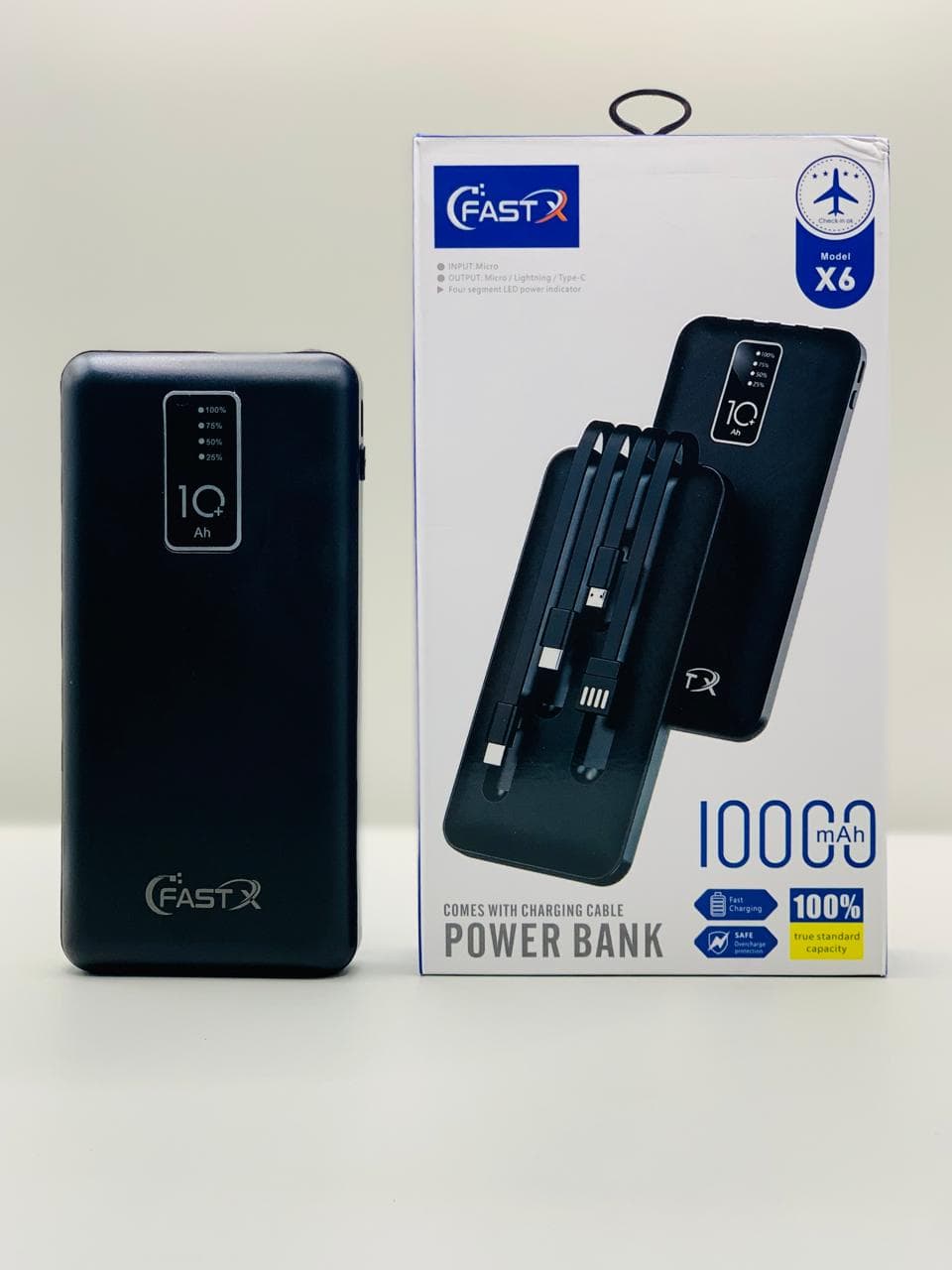 X6 10,000 Mah Powerbank