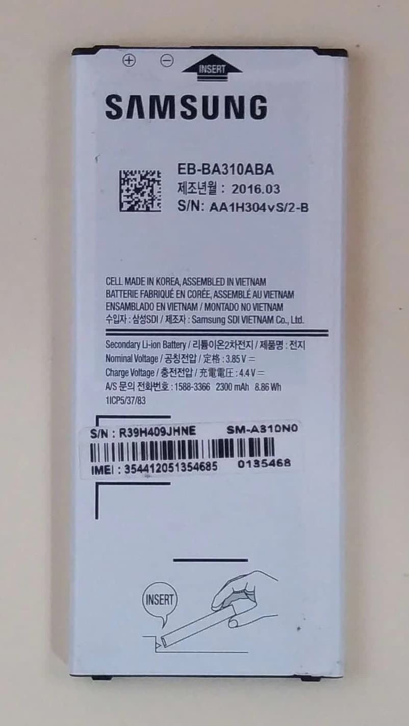 Samsung Galaxy A3 10 2016-A3 2016-A310-A310F-A310FD