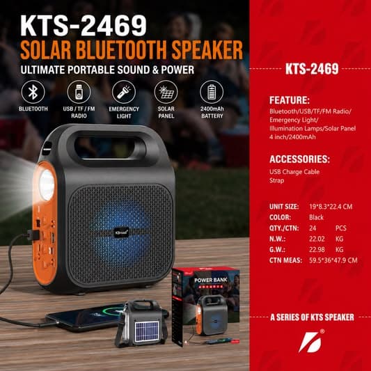 KTS-2469 SOLAR MP3