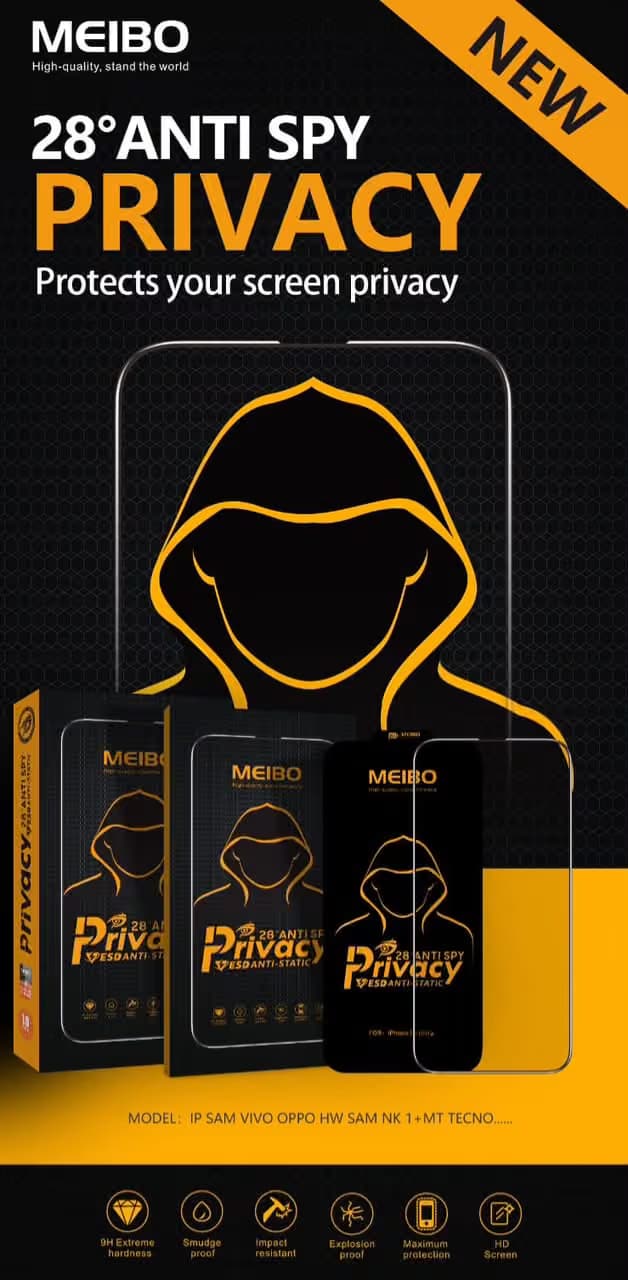 MEIBO — IPhone Privacy Glass